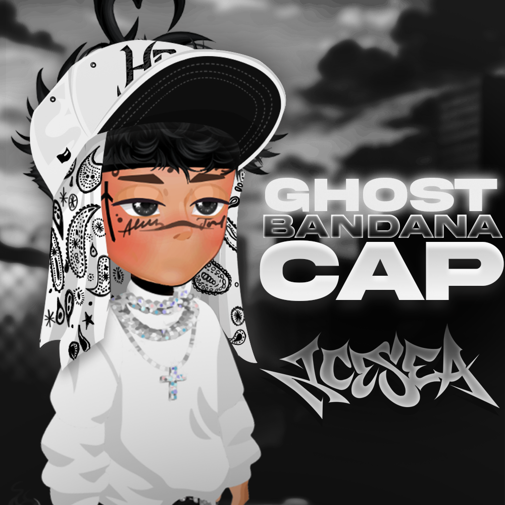GHOST BANDANA CAP