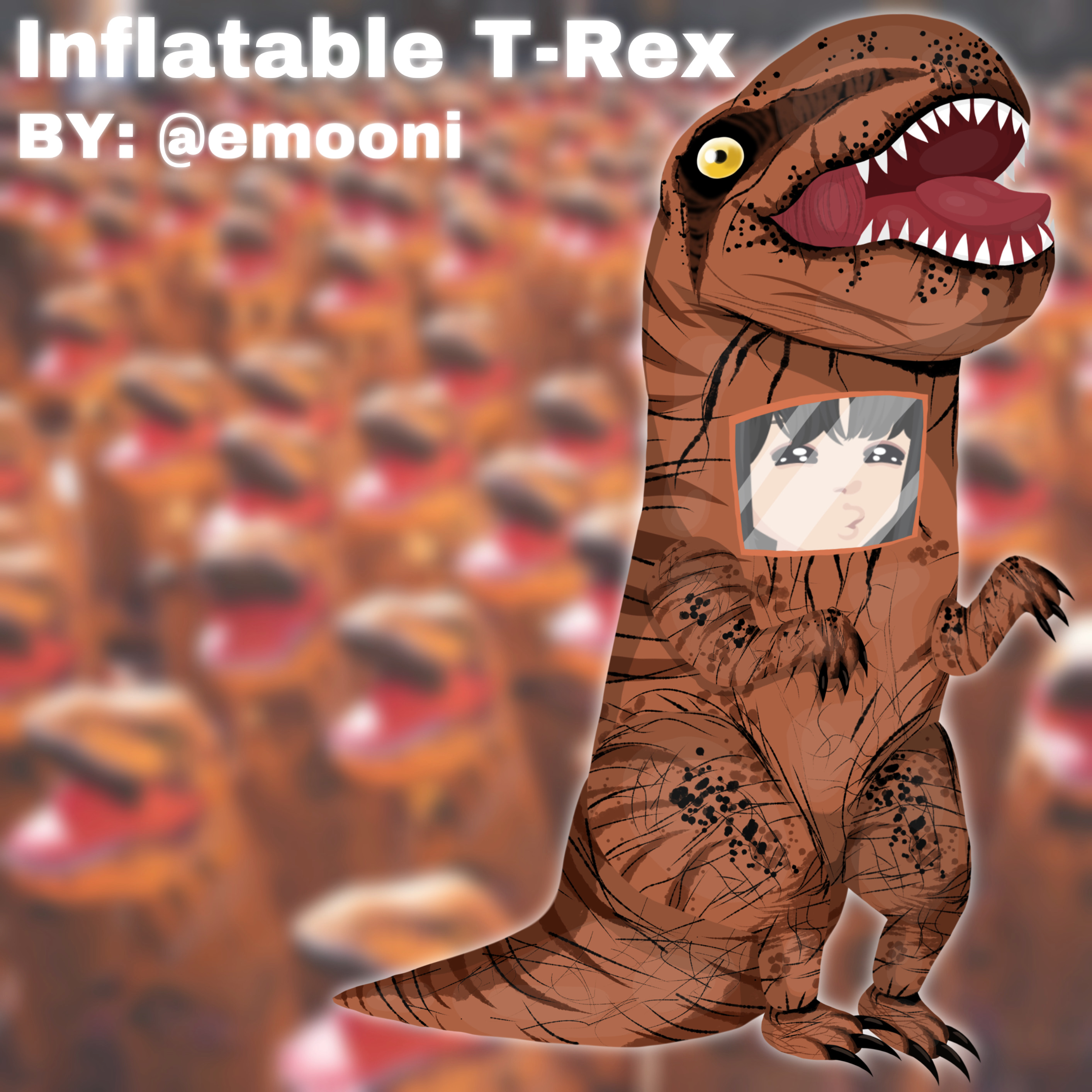 Inflatable Tyrannosaurus Rex