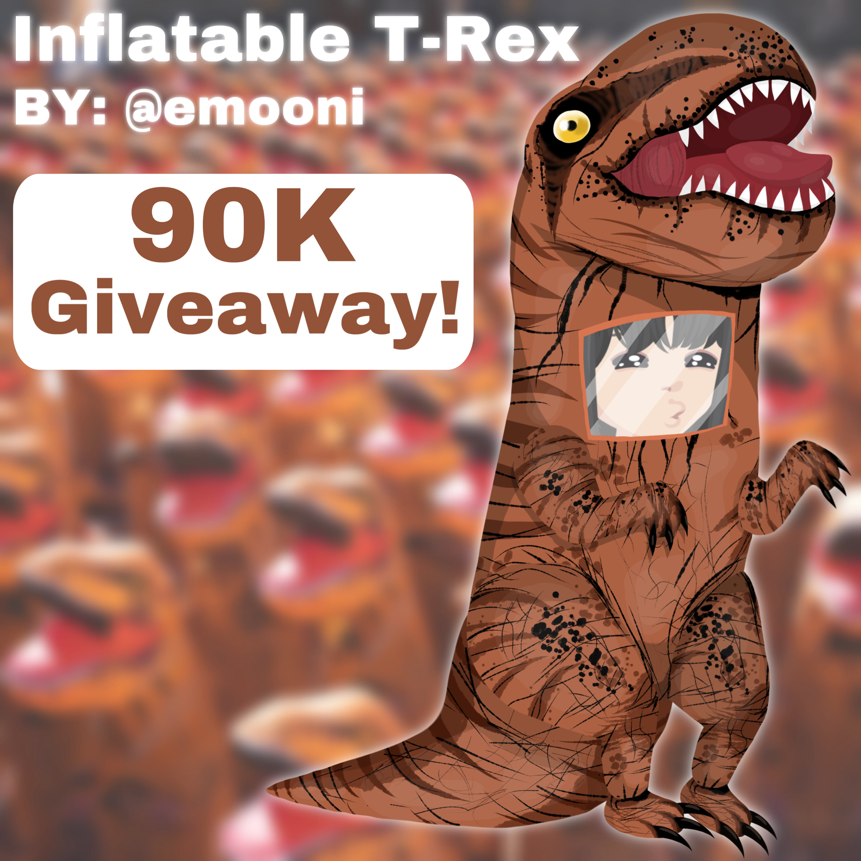 Inflatable Tyrannosaurus Rex
