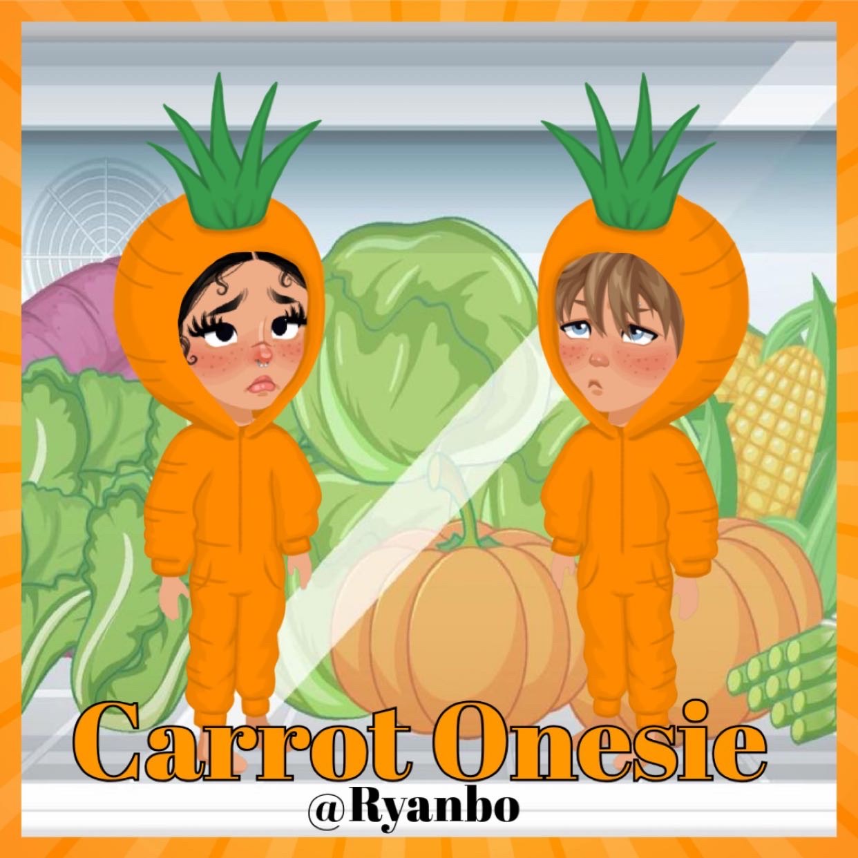 Carrot onesie