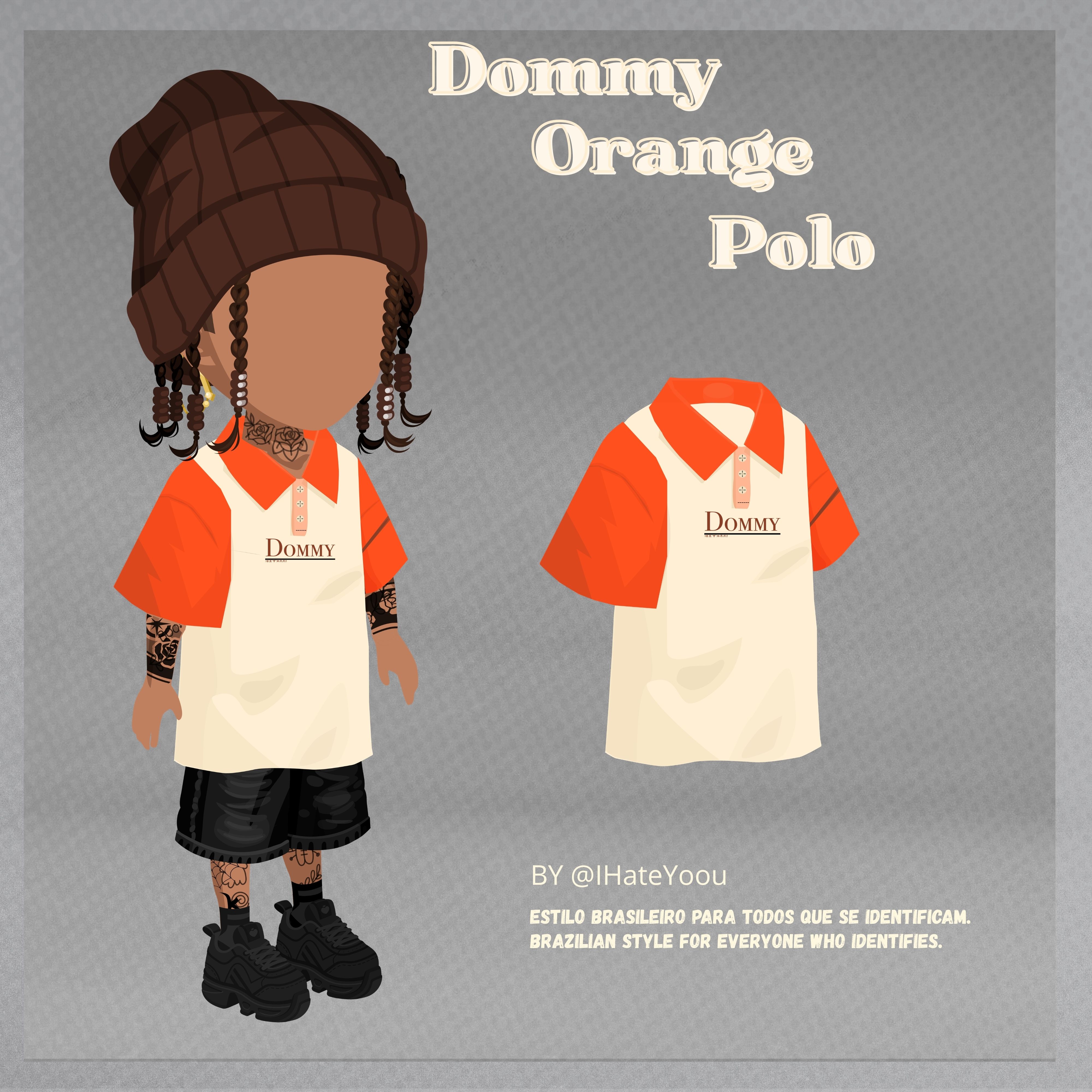 Tommy Orange Polo