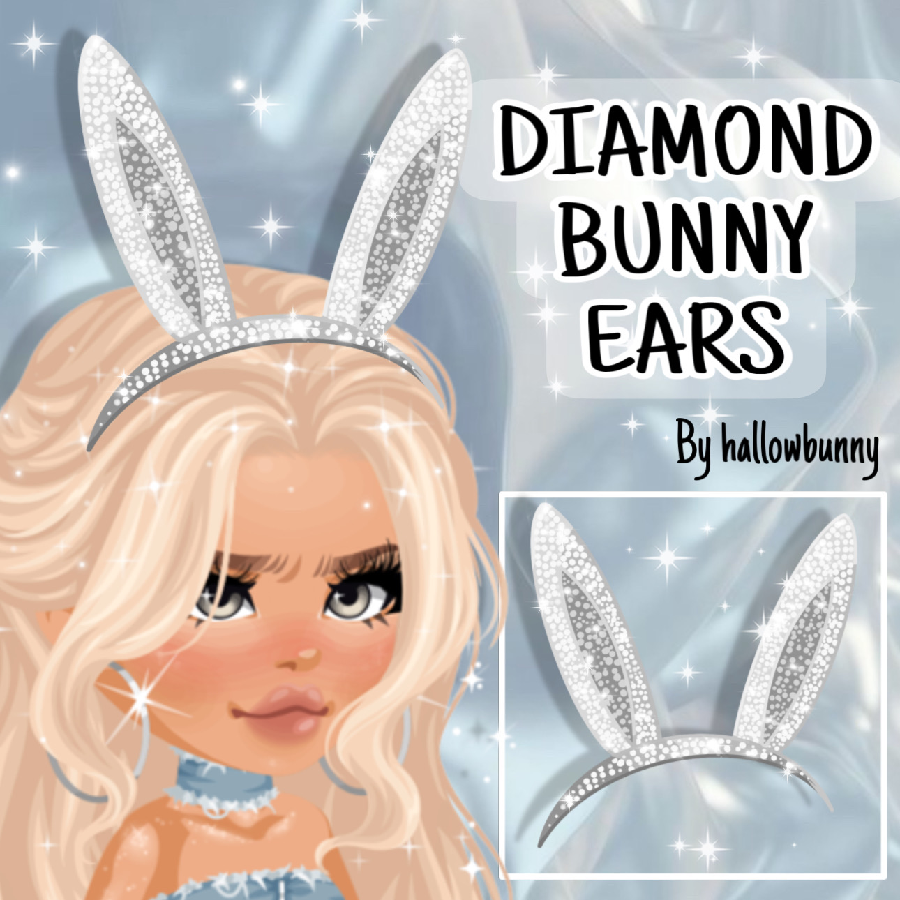 Diamond Tiara Rabbitears Diamond bunny ears • Highrise