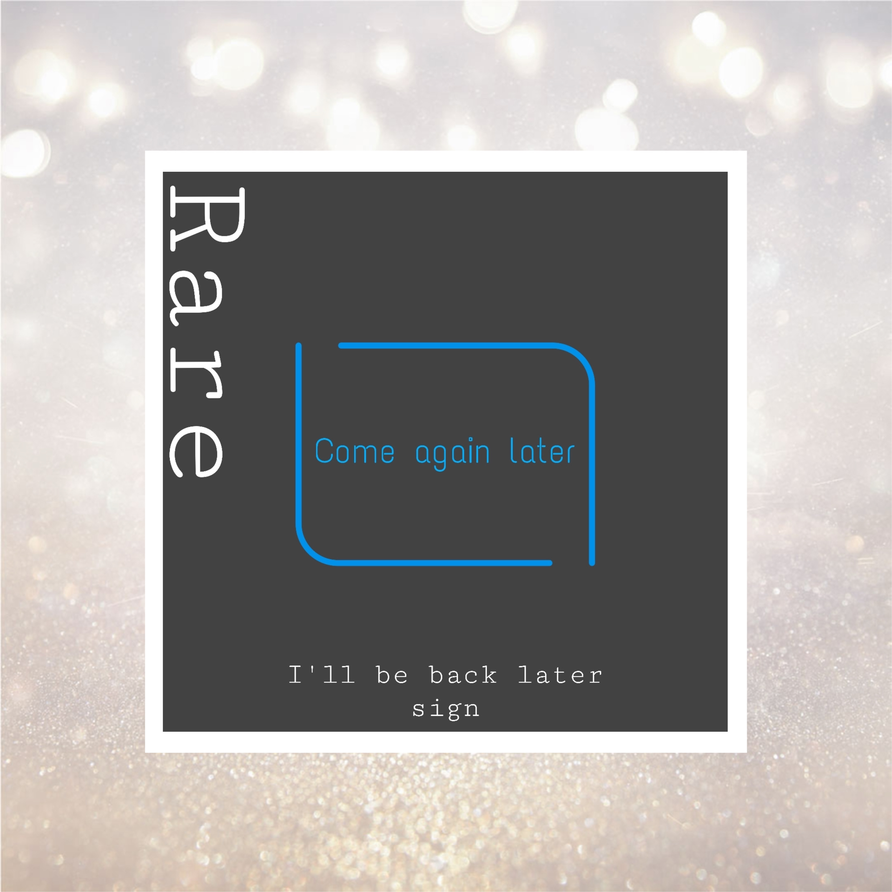 Come again later • Highrise
