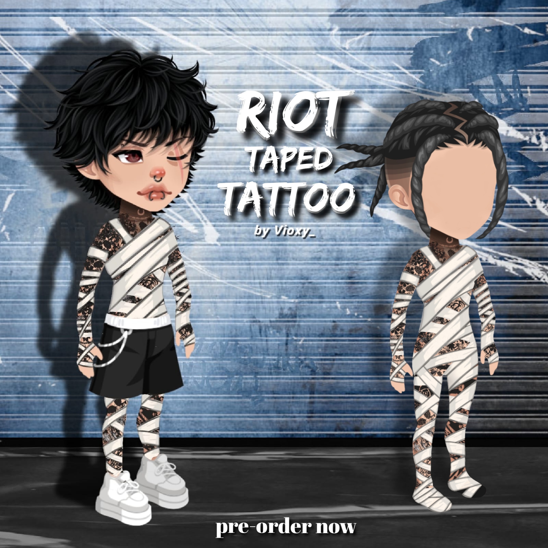 Riot Taped Tattoo