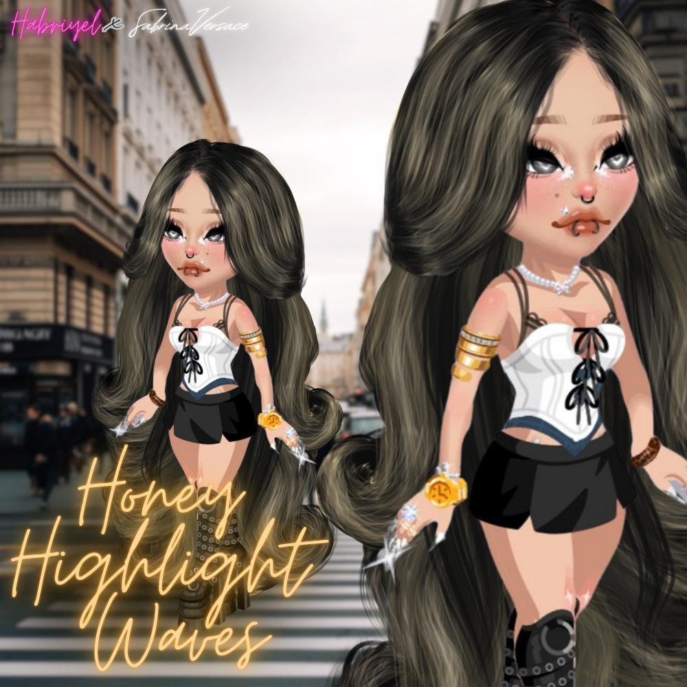 Honey highlight waves