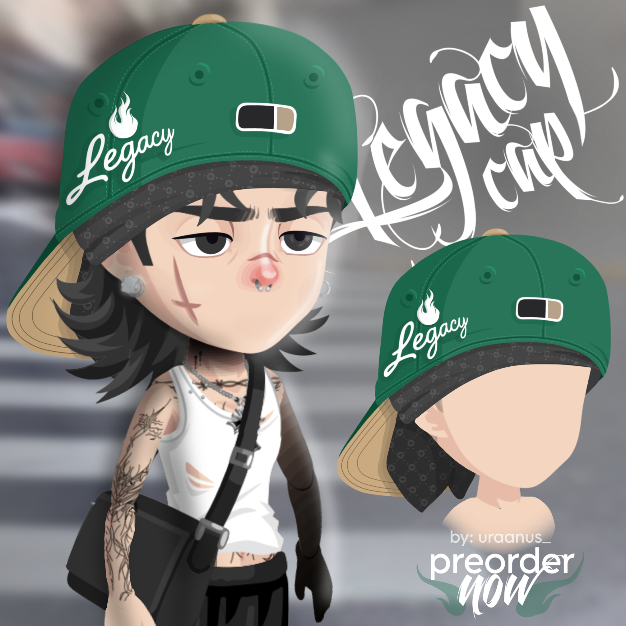 Legacy cap