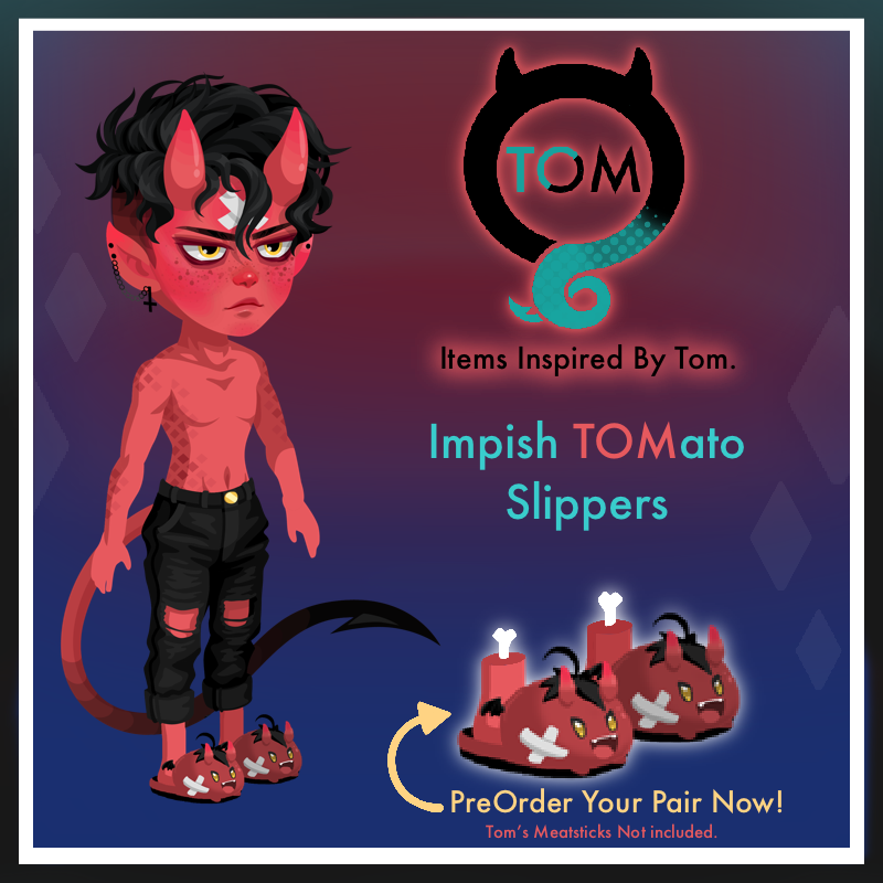 Impish TOMato Slippers