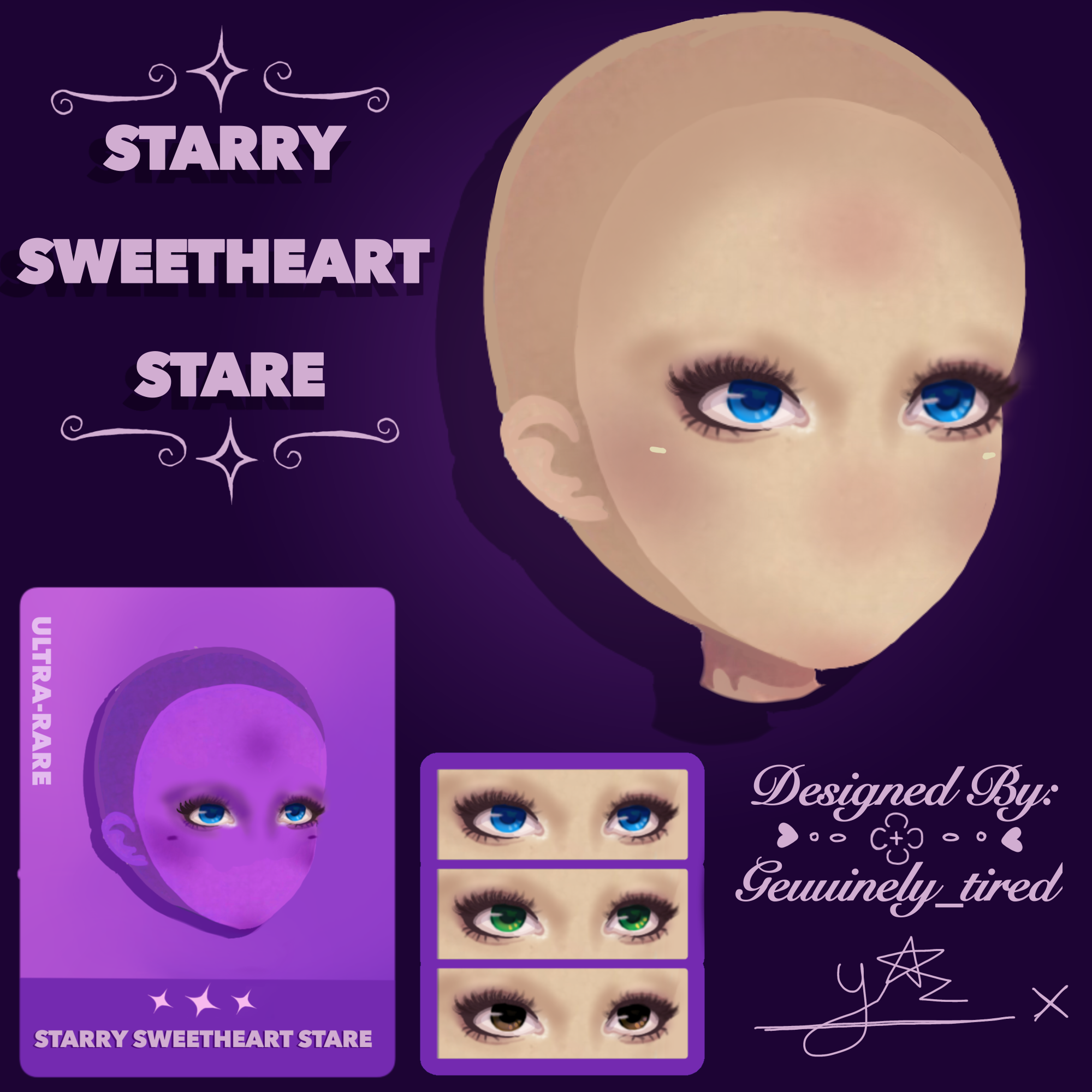 Starry Sweetheart Stare